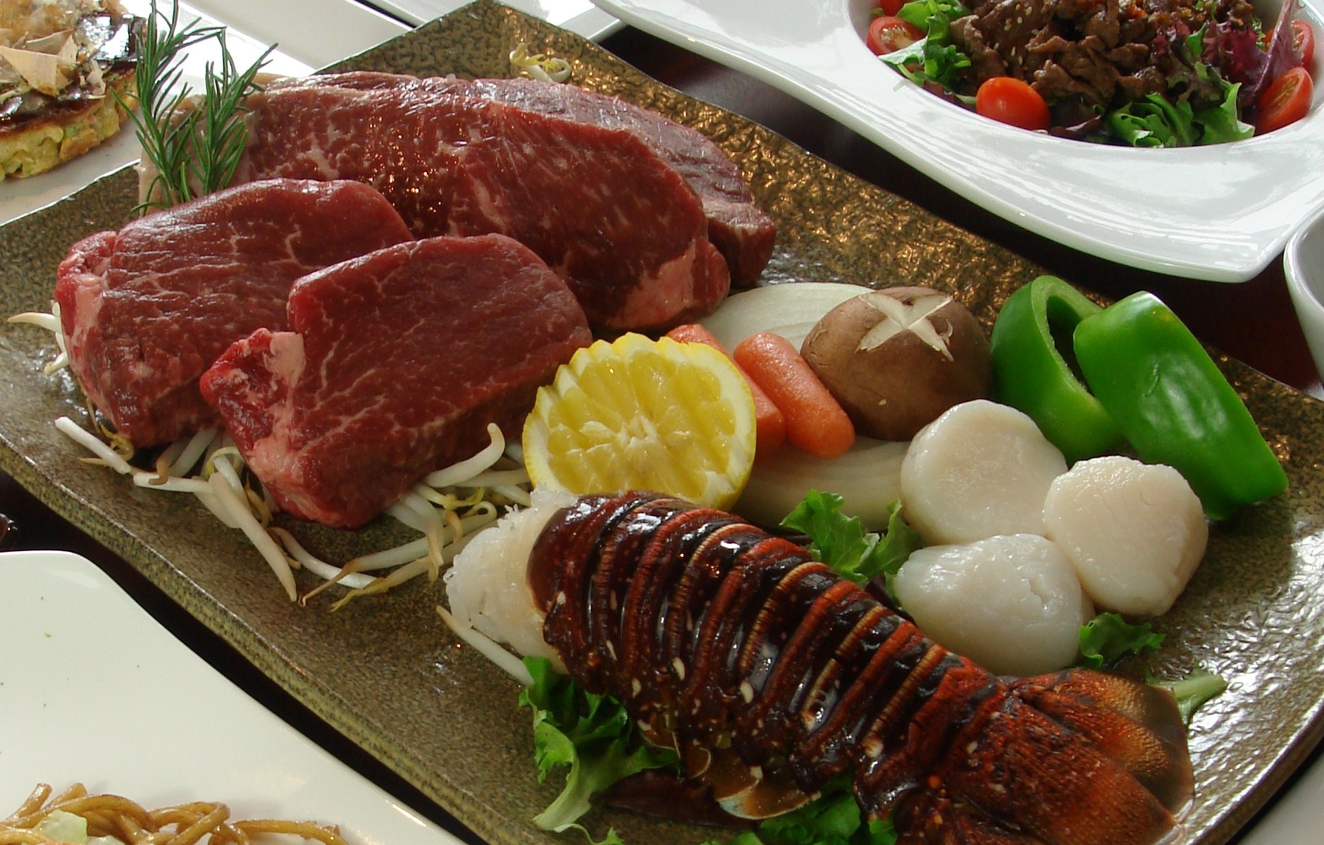 鉄板焼き